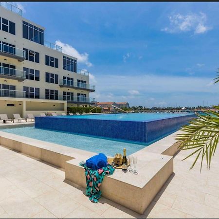 Ocean View Condo Overlooking The Caribbean Sea Oranjestad Exterior photo