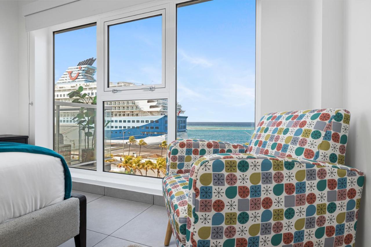 Ocean View Condo Overlooking The Caribbean Sea Oranjestad Exterior photo